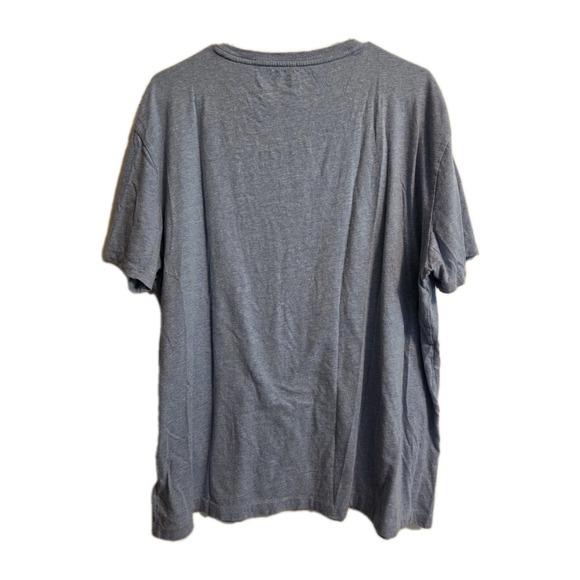 Polo Ralph Lauren Short Sleeve T Shirt Classic Fit, Heather Blue, Size Large - Picture 3 of 3